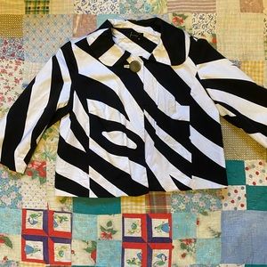 Sandro Zebra Jacket